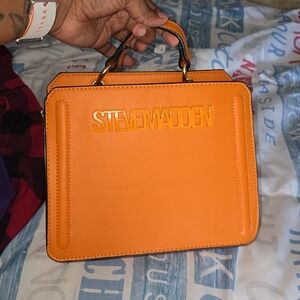 Steve Madden Vibrant Orange Satchel